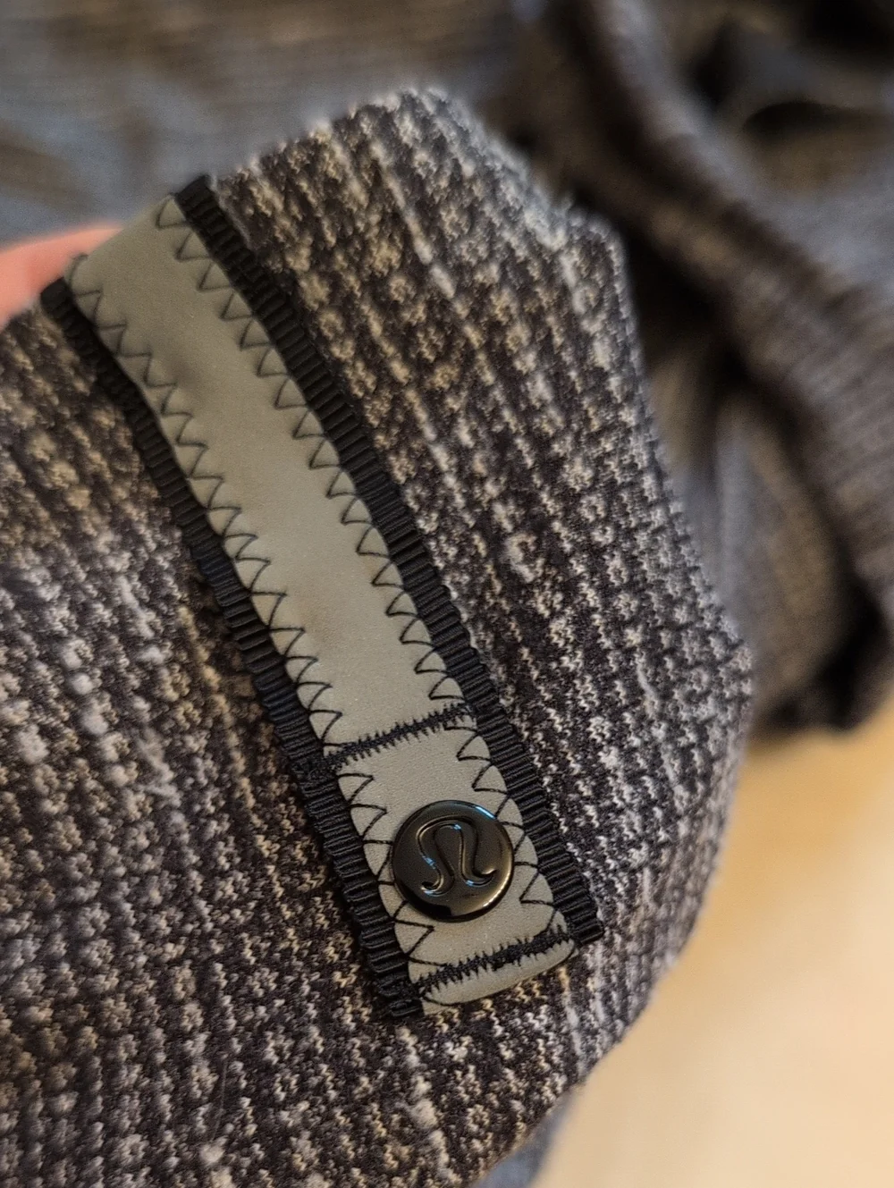 Lululemon Grey Vinyasa Scarf Wrap